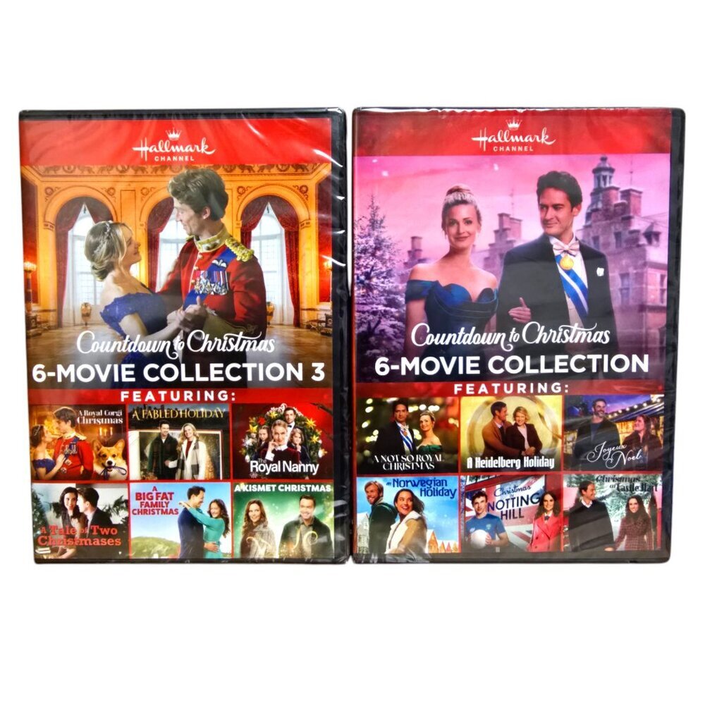 Hallmark 12-Movie Collection Countdown to Christmas (2 DVDs) Brand New Sealed